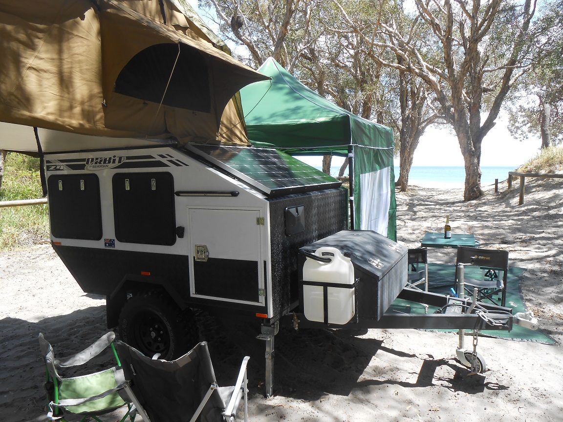 Moreton Island Camper Trailer Hire