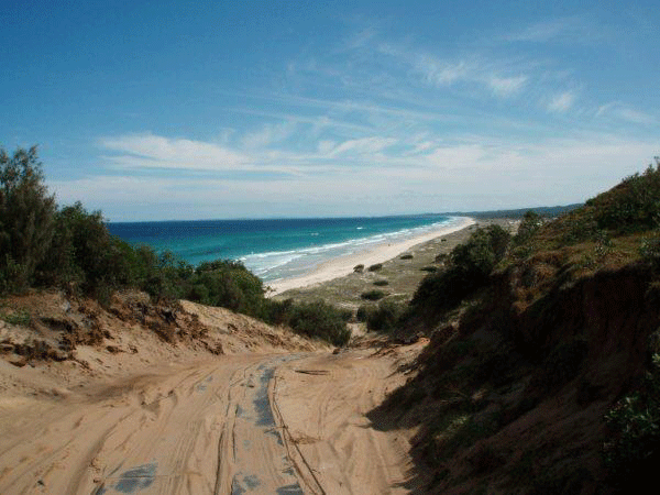North Point Moreton Island