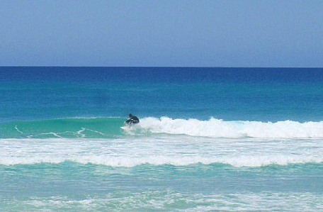 Surfing on Moreton Island Moreton Island Surfing